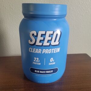 SEEQ Blue Razz Freeze Clear Protein